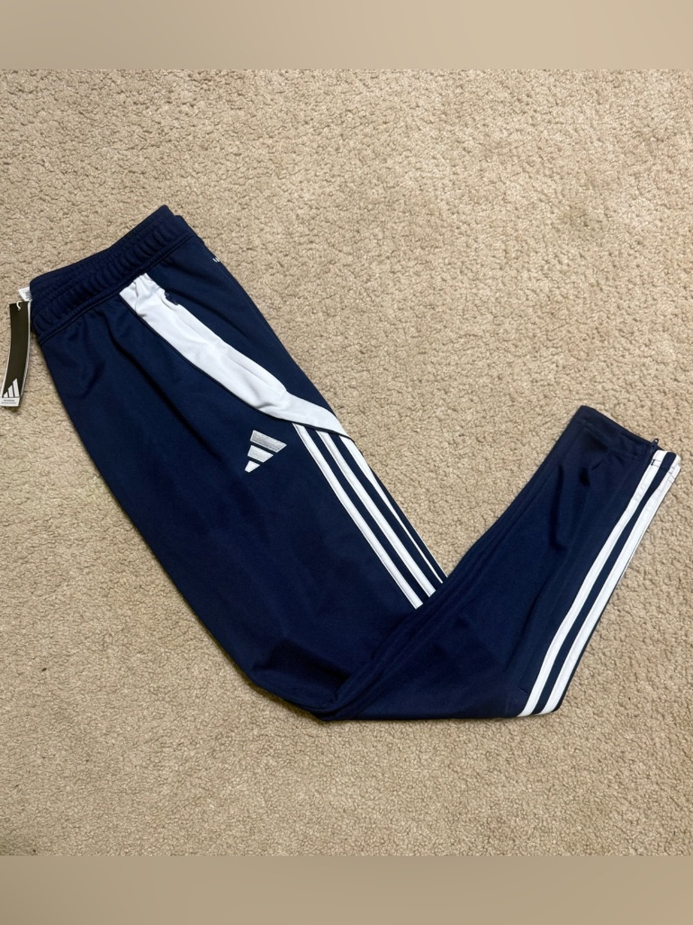 Adidas Tiro 24 Track Pants Mens Navy AEROREADY Soccer IR9343 New Sz L, 2XL